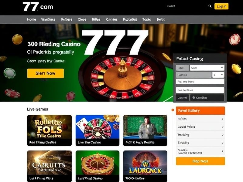 Welcome to the official www 777 com login.com promotional site, your gateway to premium gambling experiences. Explore exclusive slot games, live dealer tables, and real money bonuses at one of the leading online casinos.